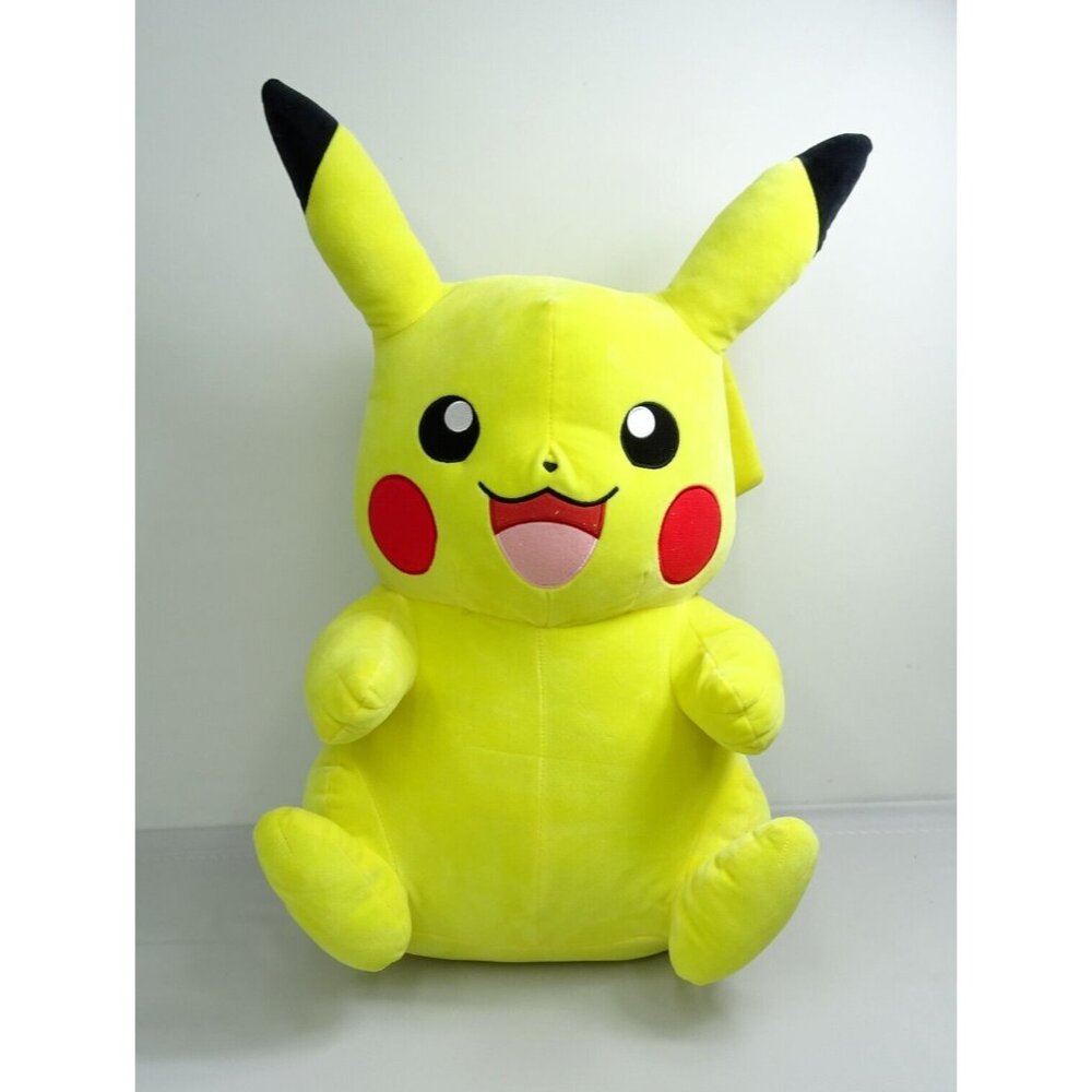 Official Licensed Pokemon‎ Pikachu Plush Stuffed Toy Kids Large 21" Authentic XL